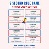 4th of July 5 Second Game