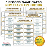 5 Second Game New Years Eve Edition
