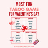 Valentines Day Taboo Cards