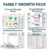 Kids Routine Pack & Family Growth Pack BUNDLE Healthy Happy Impactful®