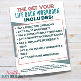 Get Your Life Back Workbook Healthy Happy Impactful®