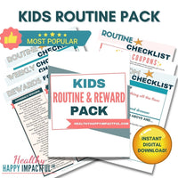 Deluxe Kids Routine & Reward Pack Healthy Happy Impactful®