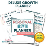 Personal Growth Planner | Goal Setting | Personal Development Workbook Healthy Happy Impactful®
