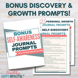 Personal Growth Planner | Goal Setting | Personal Development Workbook Healthy Happy Impactful®