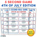 4th of July 5 Second Game