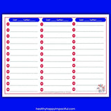 4th of July Scattergories Game