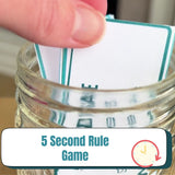 5 Second Game: Printable Game Pack