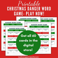 Christmas Danger Word Game