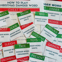 Christmas Danger Word Game