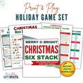 Merry & Bright Christmas Six Stack - Endless Laughs, Zero Screens