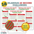 Hilarious Christmas One-Minute Madness Games