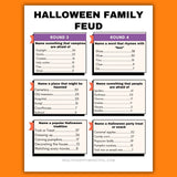 Halloween Family Feud Game