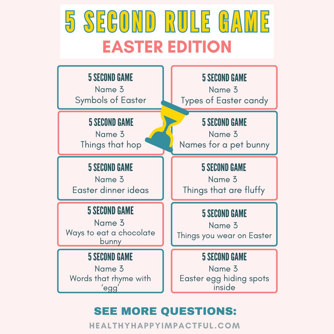 Easter 5 Second Game