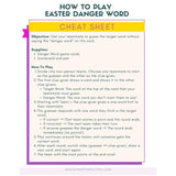 Easter Danger Word Game