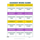 Easter Danger Word Game