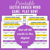 Easter Danger Word Game