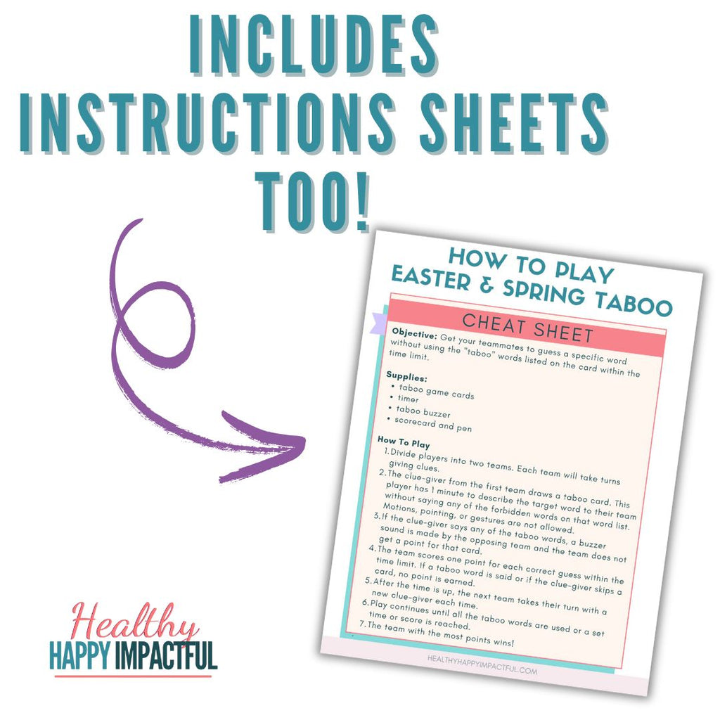 Easter Games Pack - Healthy Happy Impactful®