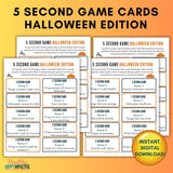 Frightfully Fun Halloween Games Pack - Healthy Happy Impactful®