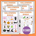 10 Halloween Bingo Cards