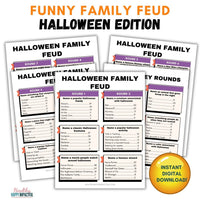 Halloween Family Feud Game