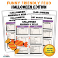 Halloween Friendly Feud Game - You'll Be Howling in Minutes!