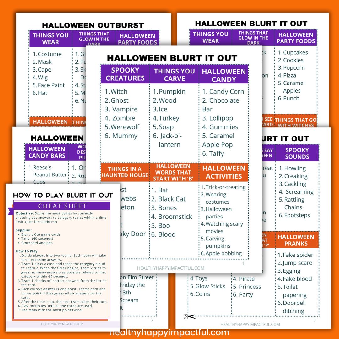 Boo Bash Mega Party Pack - 10 Games, 6 Bonuses, & Instant Fun