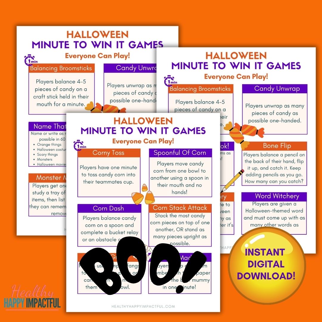 Boo Bash Mega Party Pack - 10 Games, 6 Bonuses, & Instant Fun