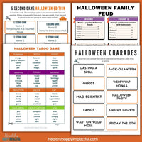 Frightfully Fun Halloween Games Pack - Healthy Happy Impactful®