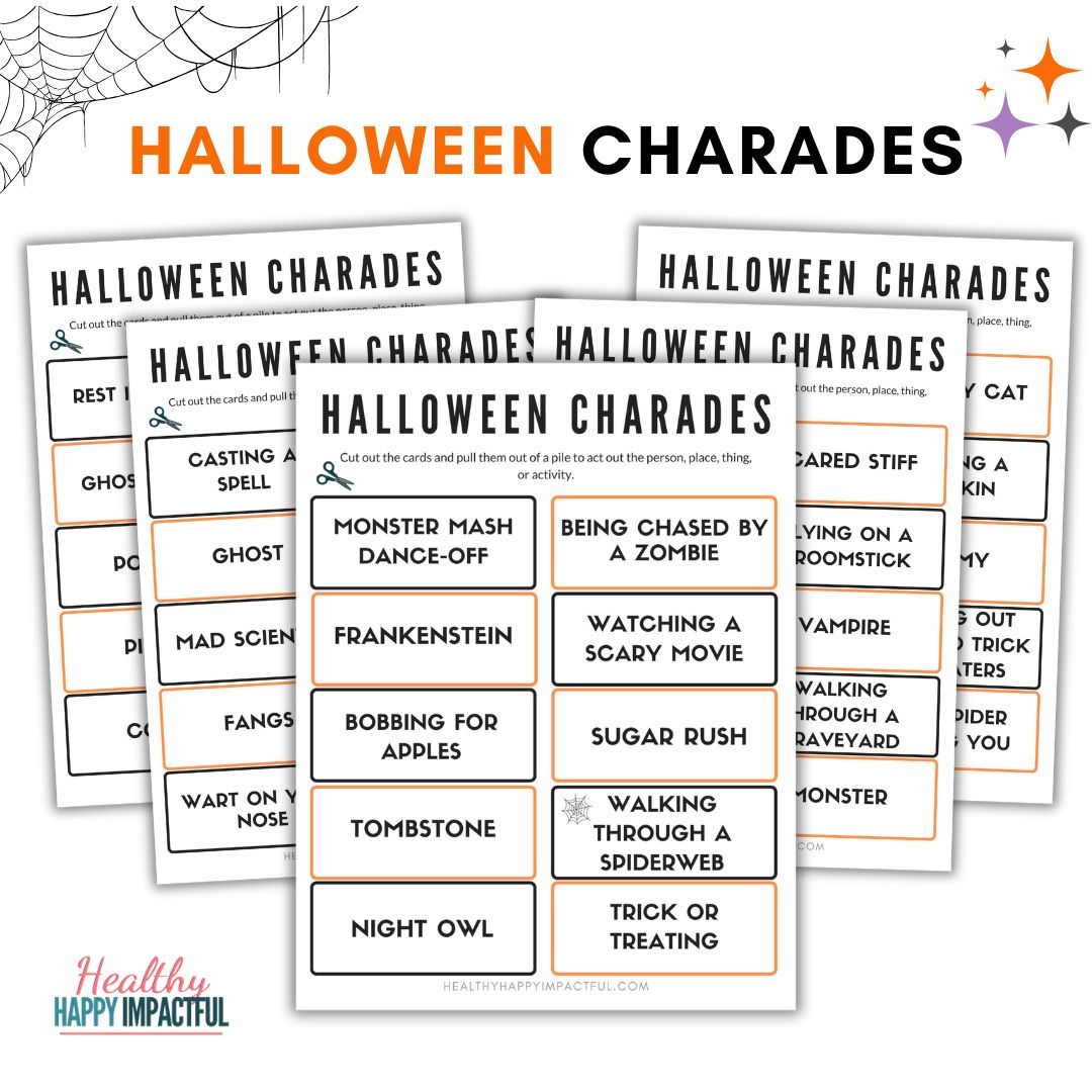 Frightfully Fun Halloween Games Pack - Healthy Happy Impactful®