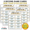 5 Second Game New Years Eve Edition