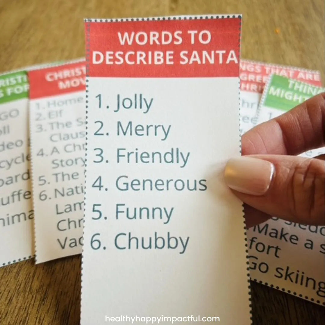 Christmas Blurt It Out- Be Loud & Win!