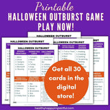 Halloween Outburst Game
