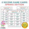 Spring 5 Second Rule Game