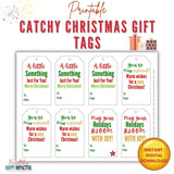 32 Catchy Christmas Gift Tags