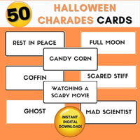 Halloween Charades Game | Halloween Party Games