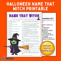 Name That Witch - Can You Name Her First?