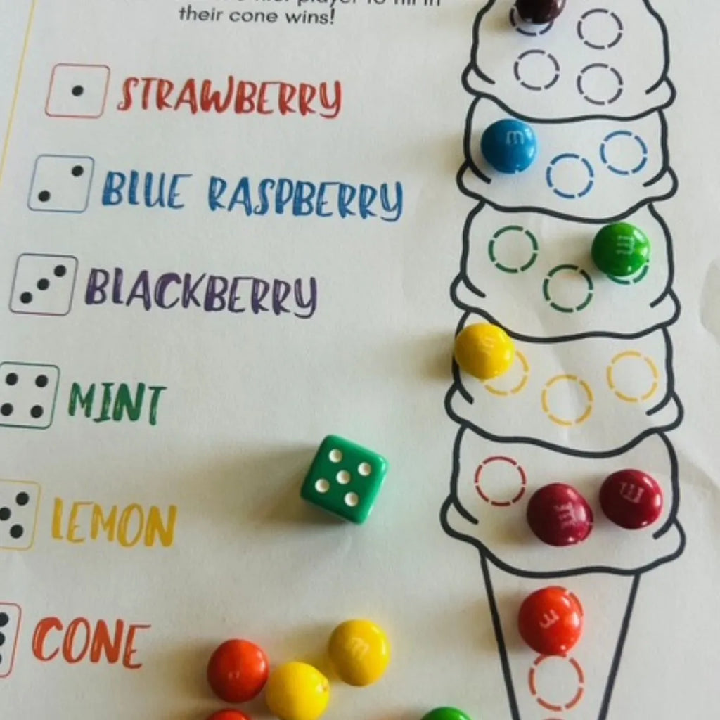Roll & Play Printable Dice Games