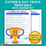 Father's Day Trivia Printable