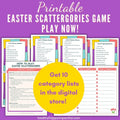 Easter Scattergories Game