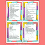 Easter Scattergories Game