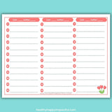 Easter Scattergories Game