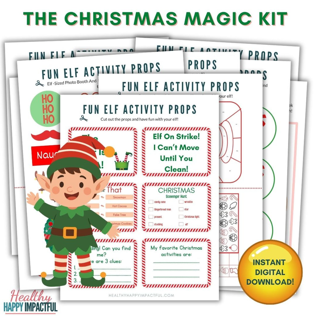 The Christmas Magic Kit - 17 Easy Elf Setups That Create Magical Mornings