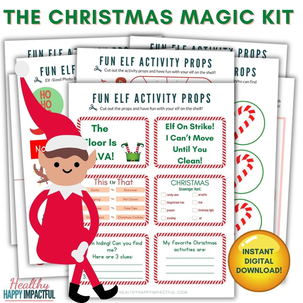 The Christmas Magic Kit - 17 Easy Elf Setups That Create Magical Mornings