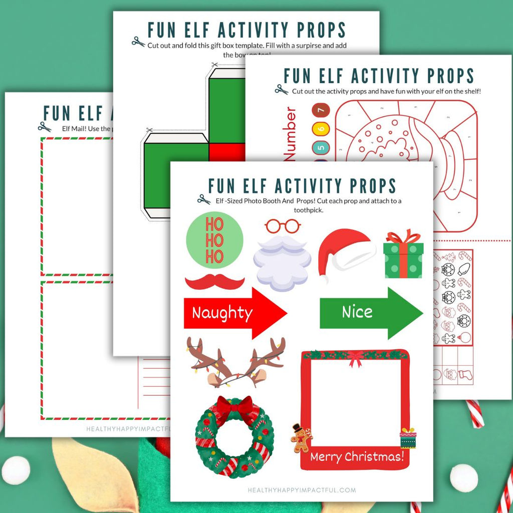 Elf Props Activity Pack
