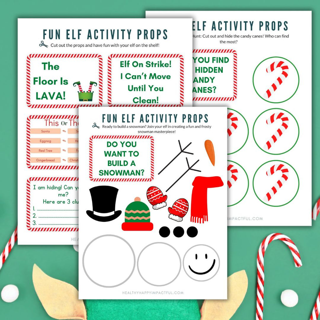 Elf Props Activity Pack