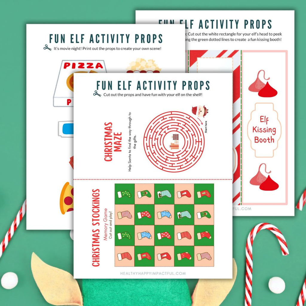 Elf Props Activity Pack