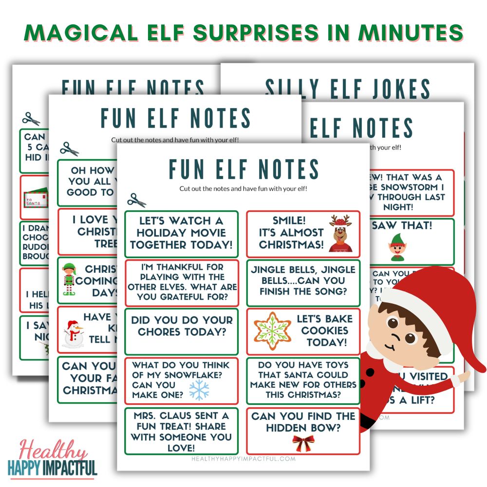 No-Stress Elf Notes: Magical Surprises in Minutes