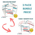 Kids Routine Reset & Family Growth Toolkit BUNDLE