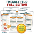 Hilarious Fall Friendly Feud - Survey Says: Best Night of the Week