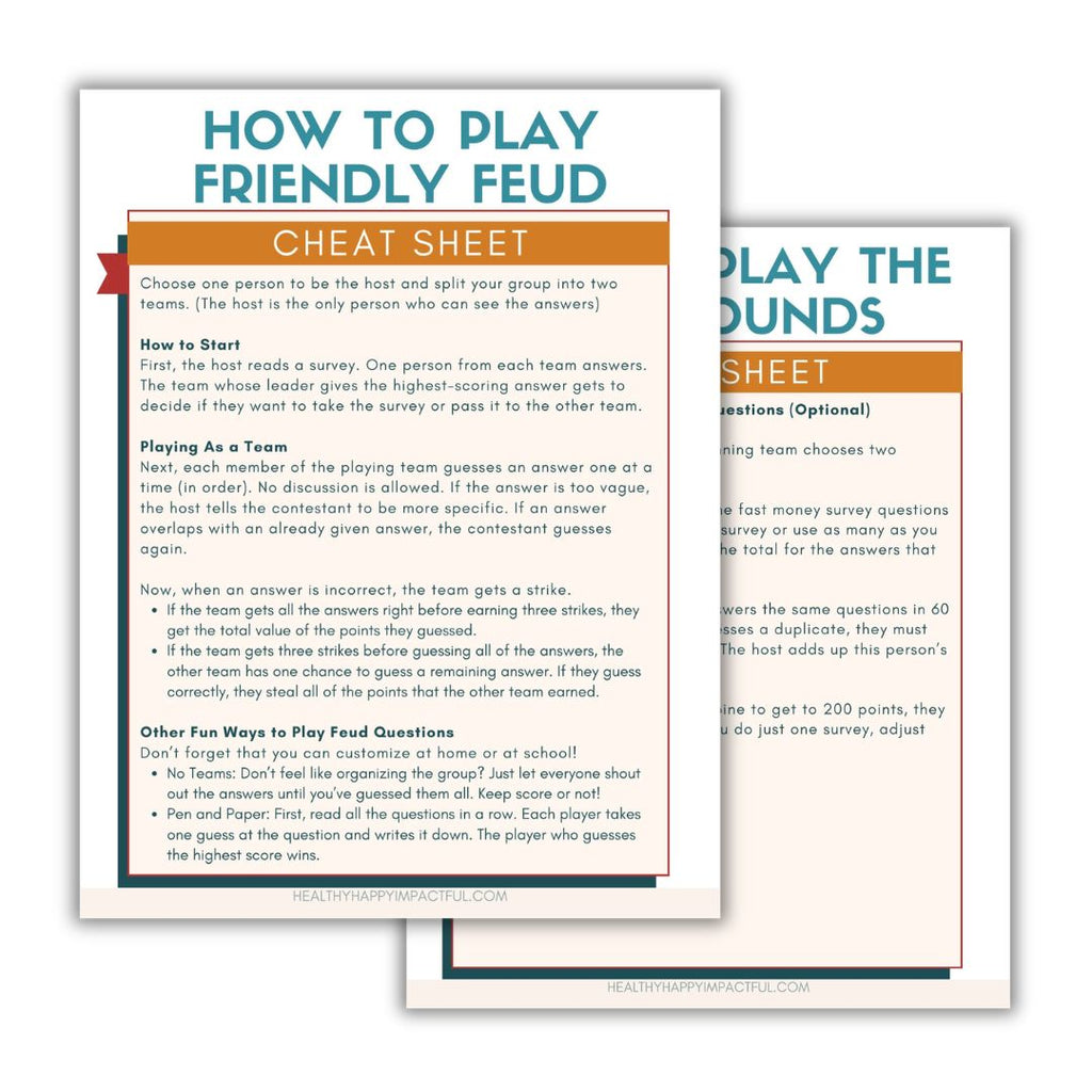 Hilarious Fall Friendly Feud - Survey Says: Best Night of the Week